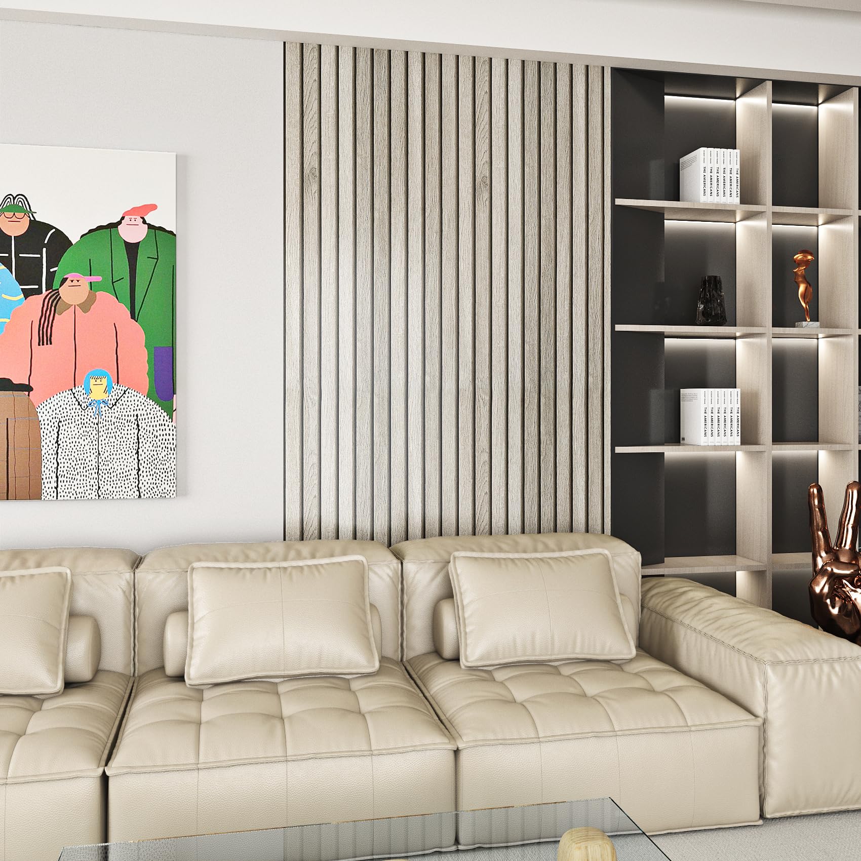 Professional wallpaper installation project 3